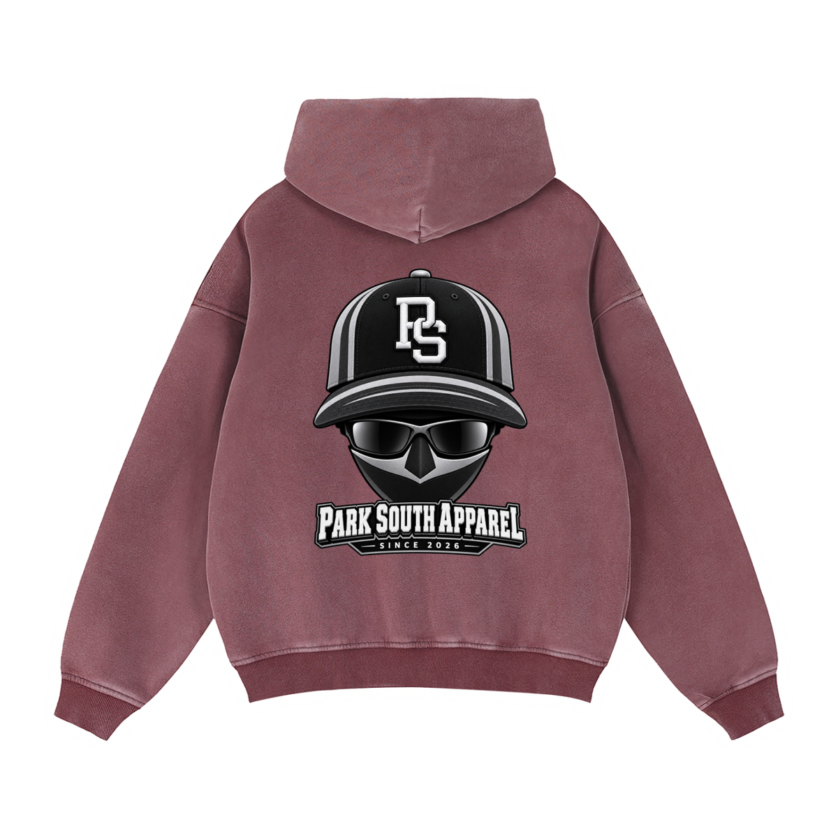 Zip-Through Boxy Fleece Hoodie