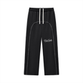 Contrast-Stitched Fleece Sweatpants