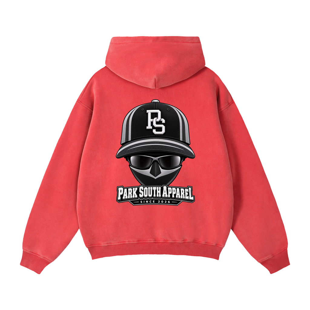 Zip-Through Boxy Fleece Hoodie