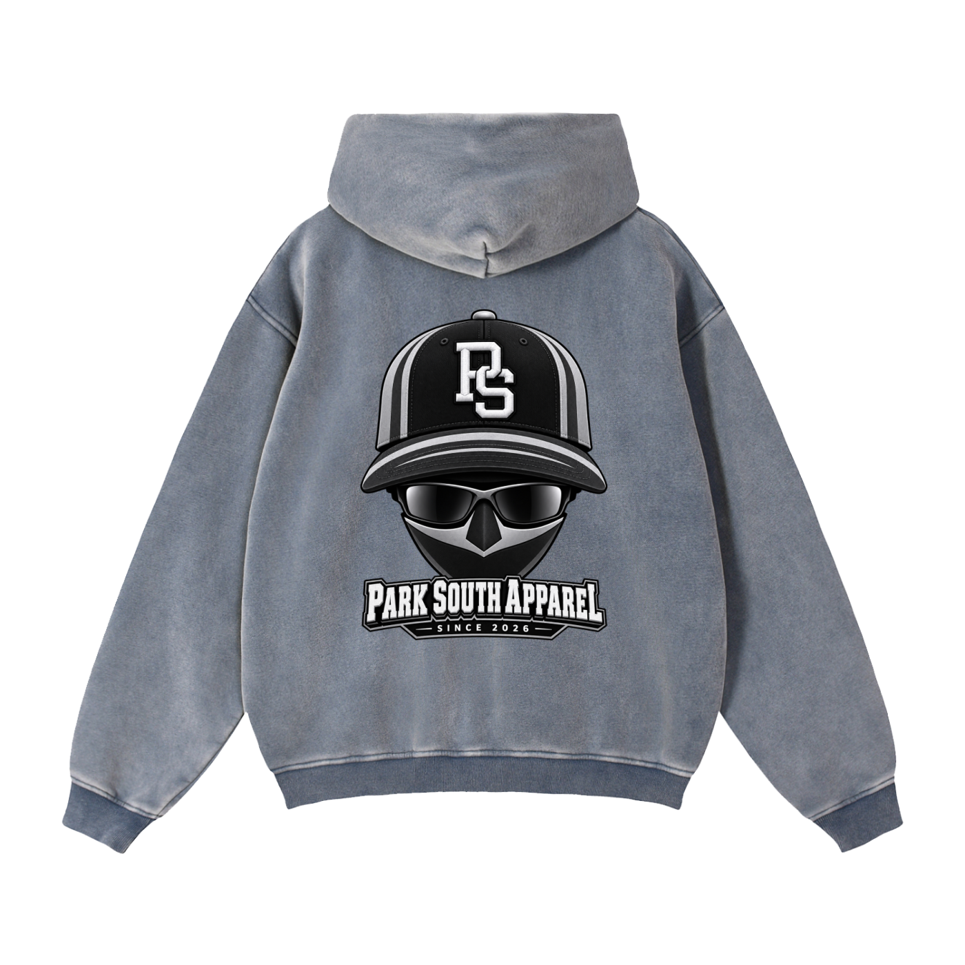 Zip-Through Boxy Fleece Hoodie